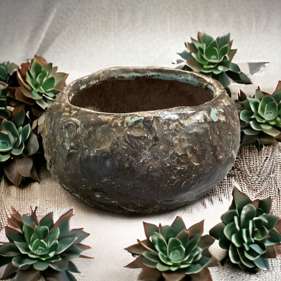 Vintage Studio Pottery Bowl. Signed by Artist dated "68"